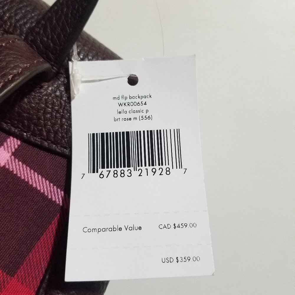 KATE SPADE Leila Medium Flap Backpack - Picture 8 of 8